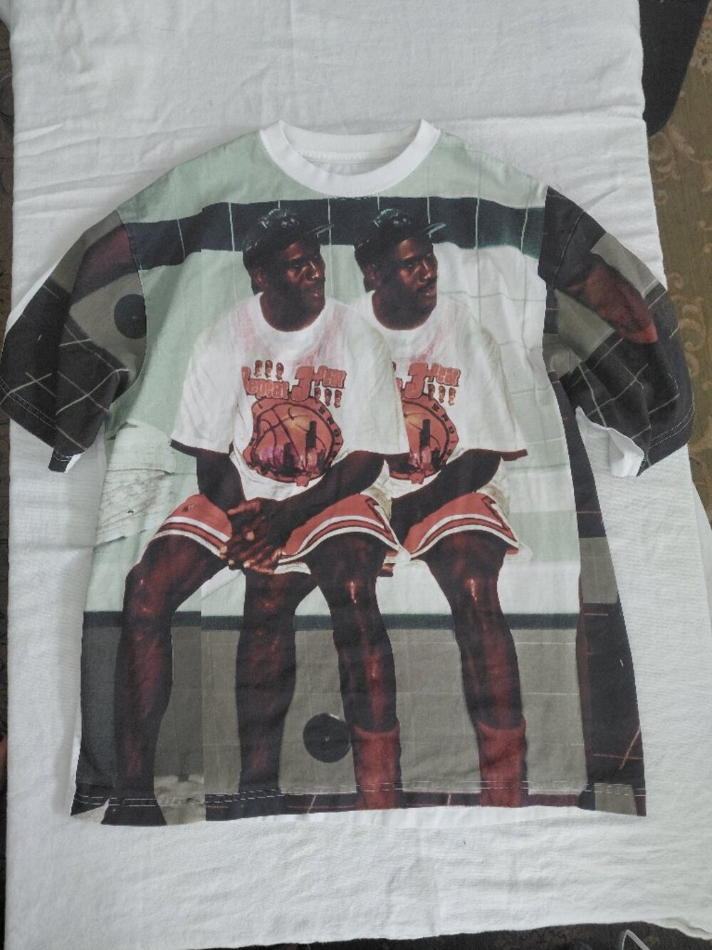 Nike Air Jordan Flight Heritage Graphic Tee | Jumpman Streetwear Shirt Sz